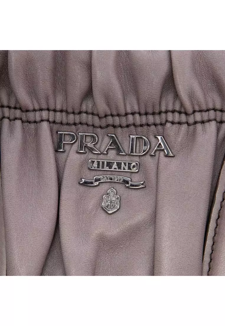 Pre-Loved Prada Nappa Gaufre Satchel