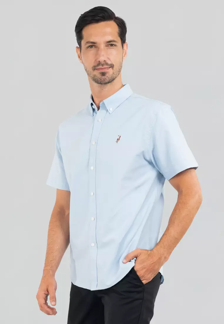 Polo Haus - Men’s Cotton Mix Signature Fit Short Sleeve MBSSVB008