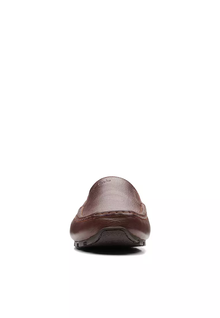 Oswick Plain Loafers Dark Tan