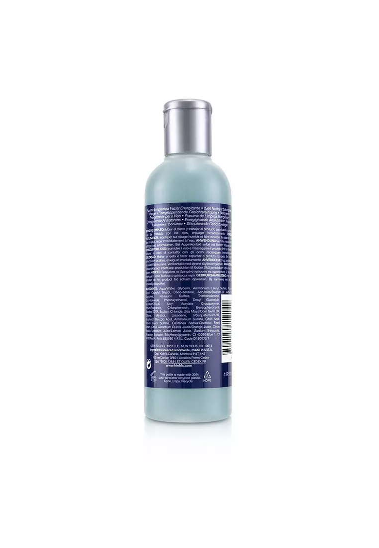 Kiehl's - Facial Fuel Energizing Face Wash Gel Cleanser 250ml/8.4oz