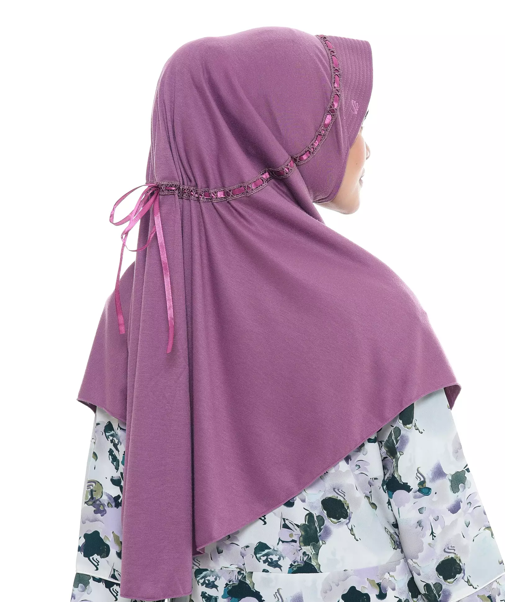 RABBANI - Kerudung Sekolah Instan Hemy KAA L - Lavender
