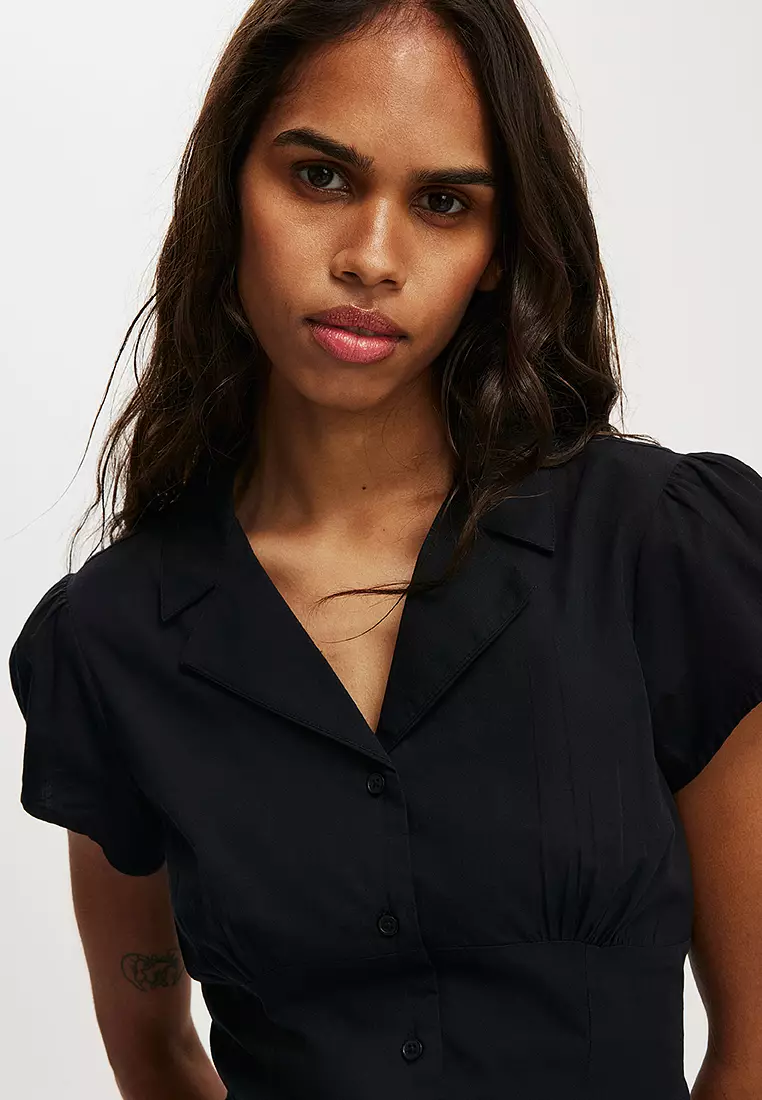 Scarlet Shirt Mini Dress