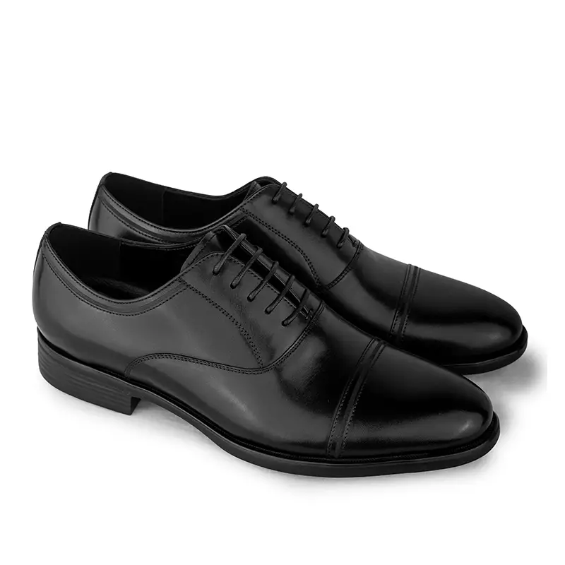 Sepatu Kulit Pria Pantofel Formal Gino Mariani Ignacio Black