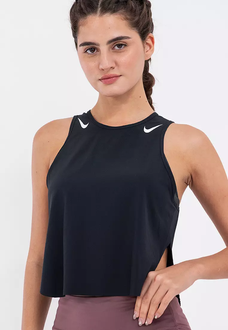 AeroSwift Women's Dri-FIT ADV Cropped Running Tank Top