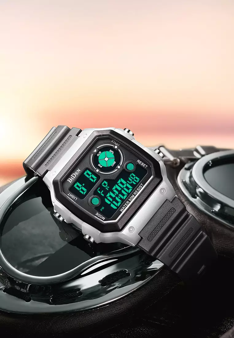 Jam Tangan Pria Digital Pria Olahraga Militer Jam Tangan Analog Anti Air Kasual Jam Tangan Cowok