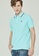 POLO HAUS green and blue Polo Haus - Polo Signature Fit Collar Tee (Turquoise) F501FAAE17FDC2GS_2