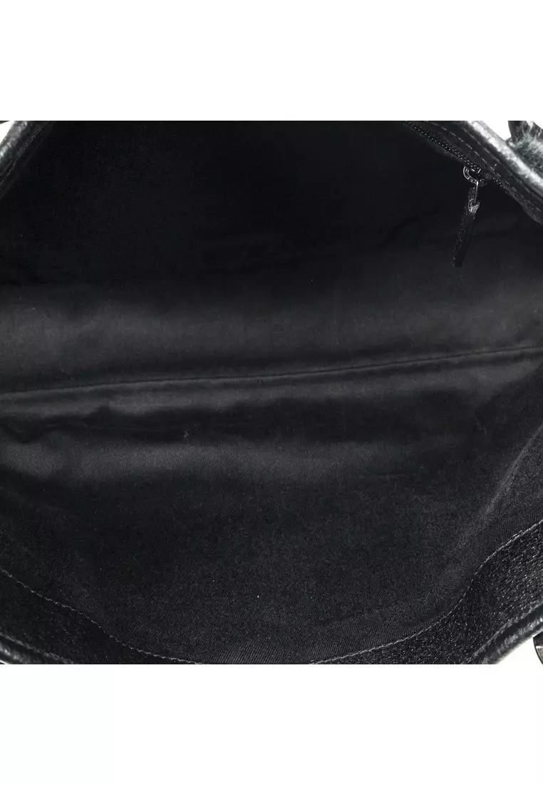 Pre-Loved Horizontal Jacquard Tote