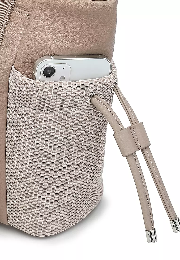 Women's Top Handle Bag / Sling Bag / Crossbody Bag (Tas Selempang / Tas Tangan) - Cokelat