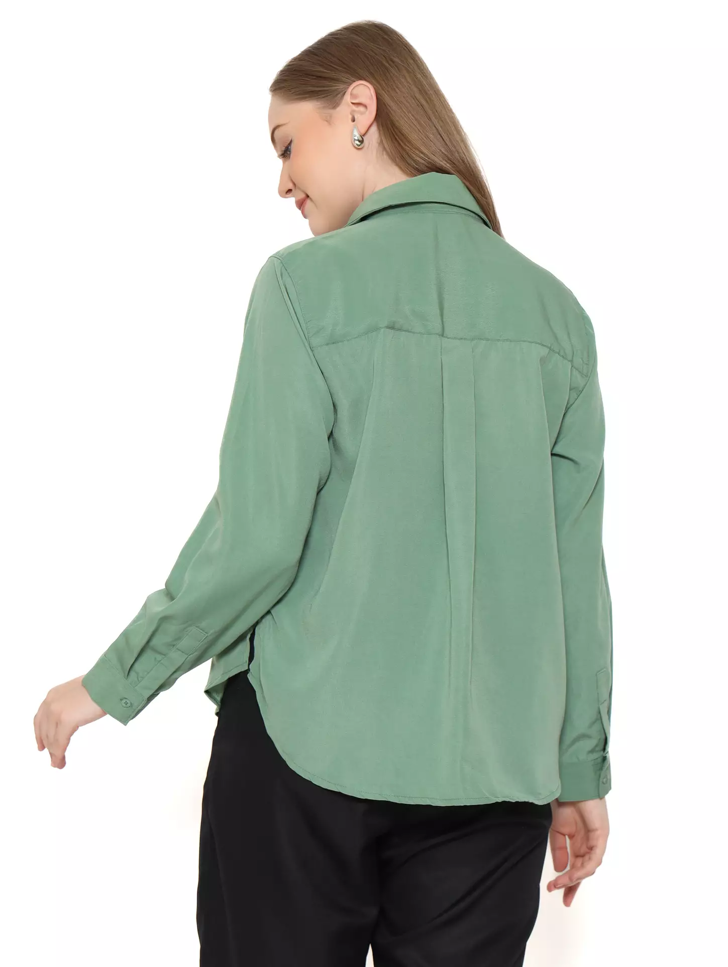 Rodeo - Kemeja Wanita - Liyara Shirt - Green