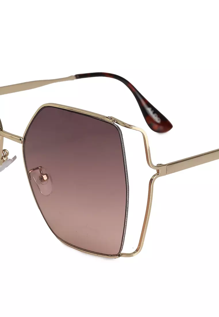 Buy ALDO Eifel Metal Square Sunglasses 2025 Online ZALORA