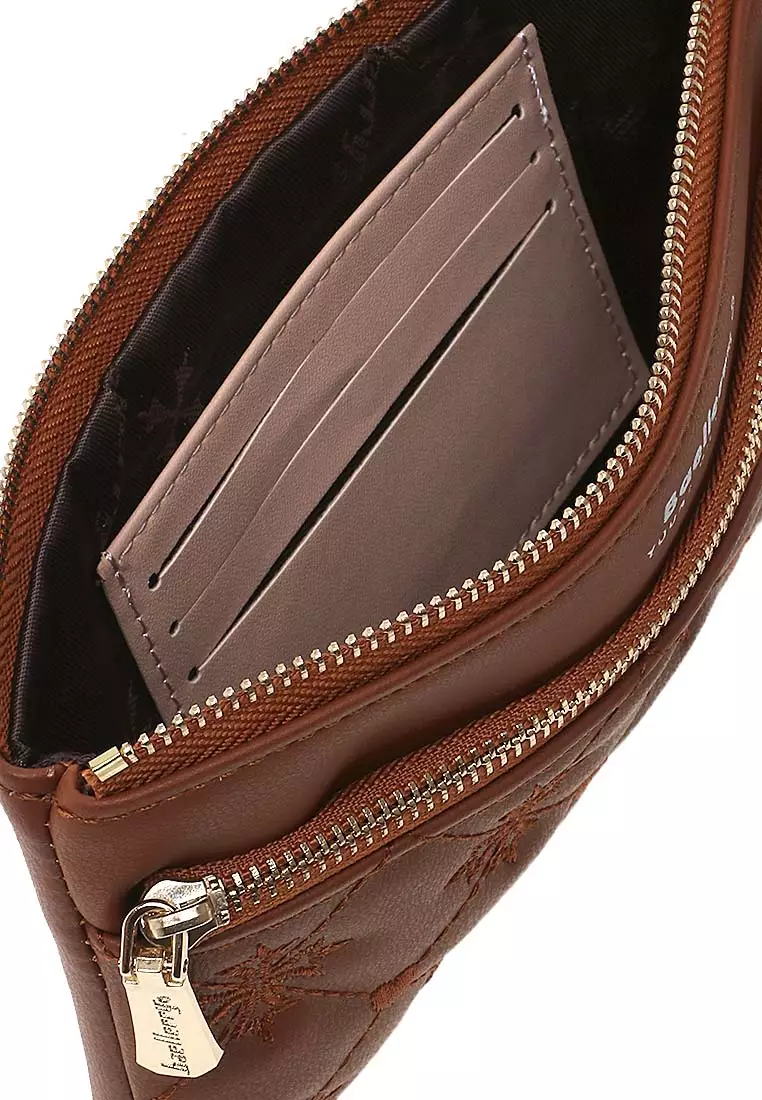 Dompet Clutch Wanita Model Panjang Large Compartment Material Leather Kulit ORIGINAL