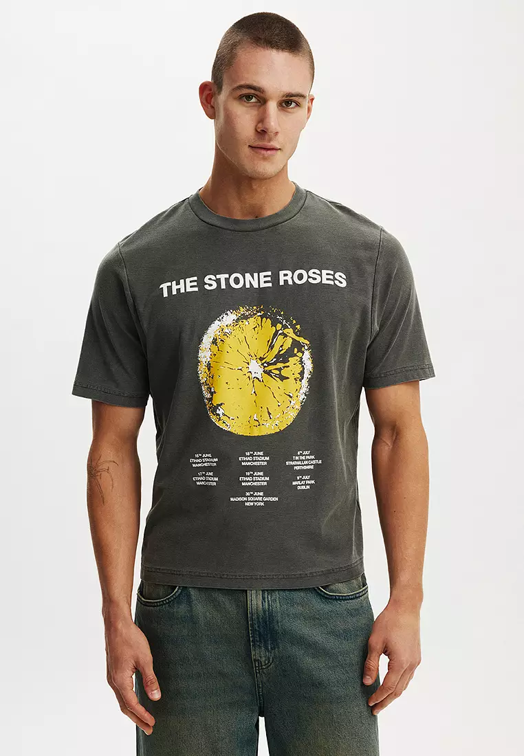 Licensed Cropped Fit Music T-Shirt