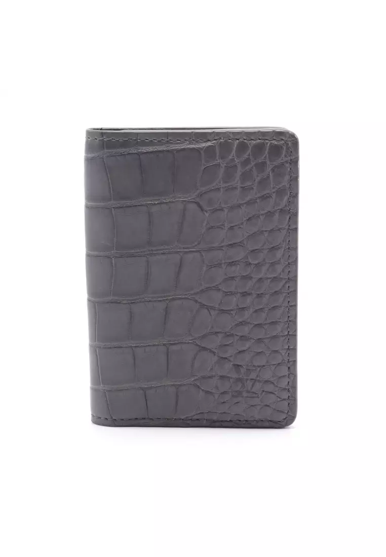 Louis Vuitton Crocodile Card Case - Black Wallets, Accessories - LOU685885