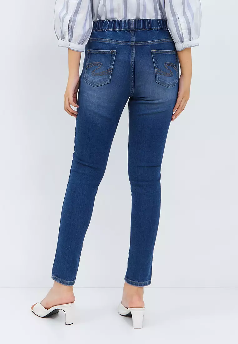 Medium Blue Skinny Jeans 3708 (G.3708)