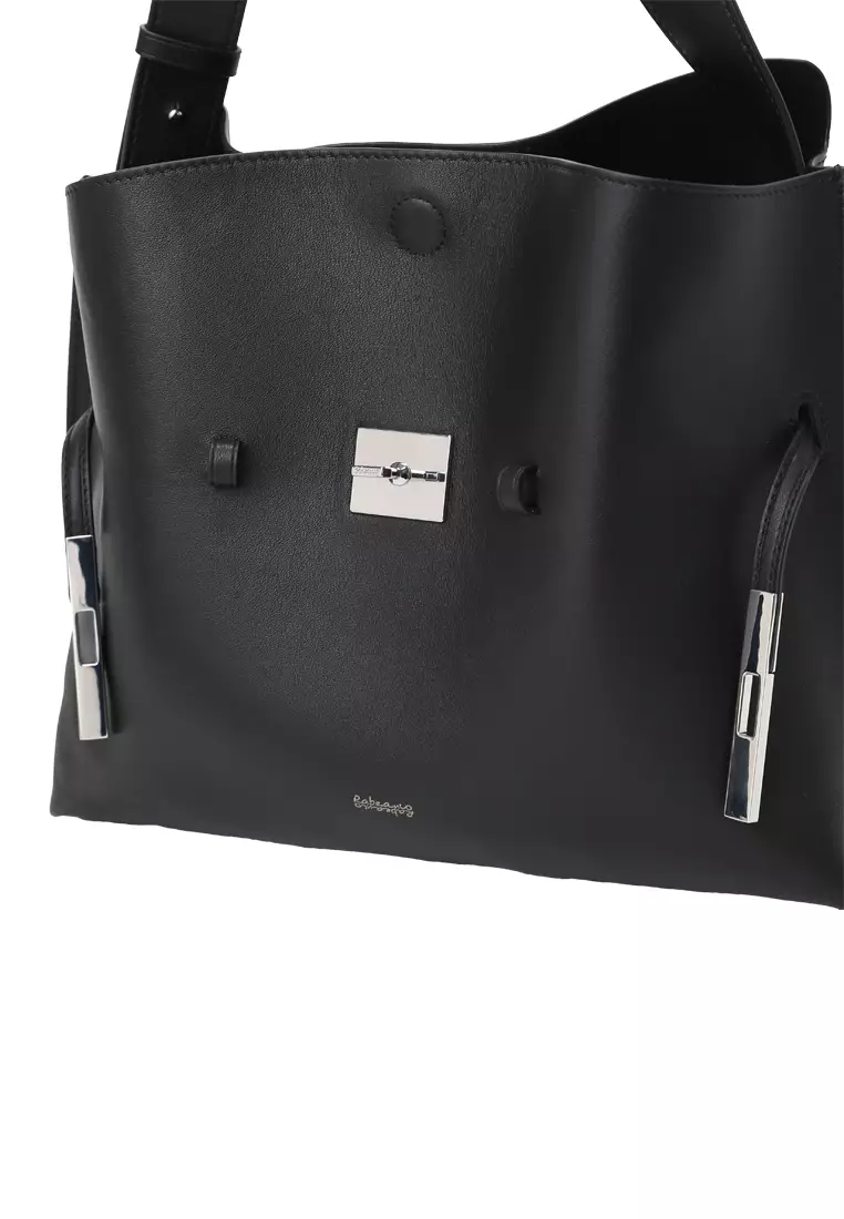 SAOI Belt Tote II Small - Black