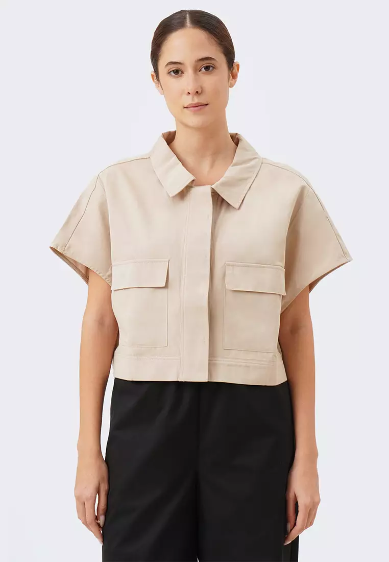 Shirt with Flap Pockets