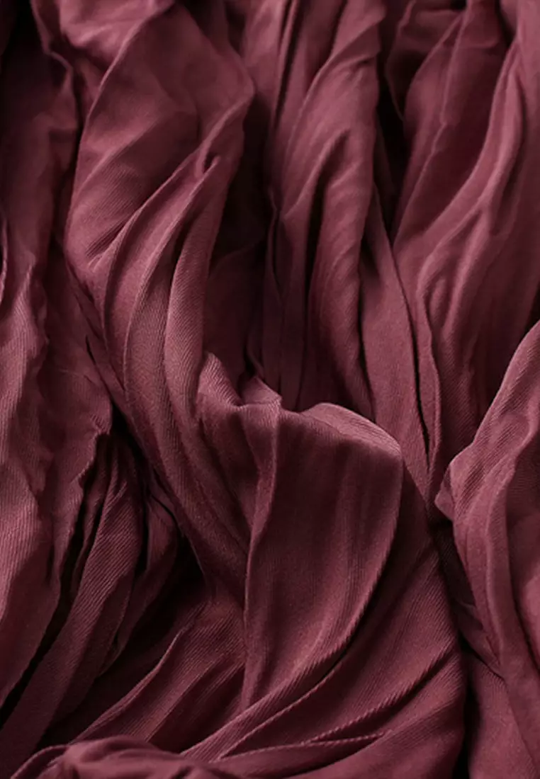 百褶A字半身長裙 AF8862