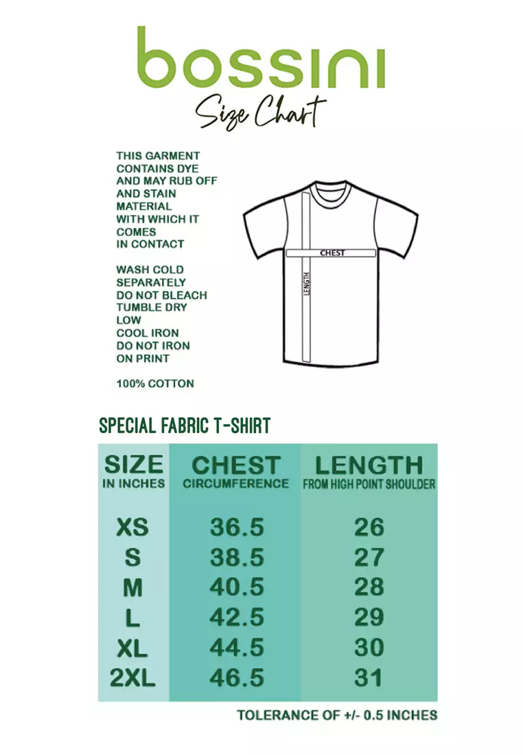 Round Neck Jersey Knits T-Shirt