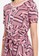 ZALORA pink and multi Short Sleeve Playsuit with Contrast Piping 74F4BAA3AF669EGS_3