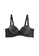 ZITIQUE black Women's Non-wired Breathable 3/4 Cup Bra - Black 49370USBF13FE9GS_1