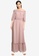 FabAlley pink Smocked Waist Off Shoulder Dress 38E8FAA8E9BFF7GS_1