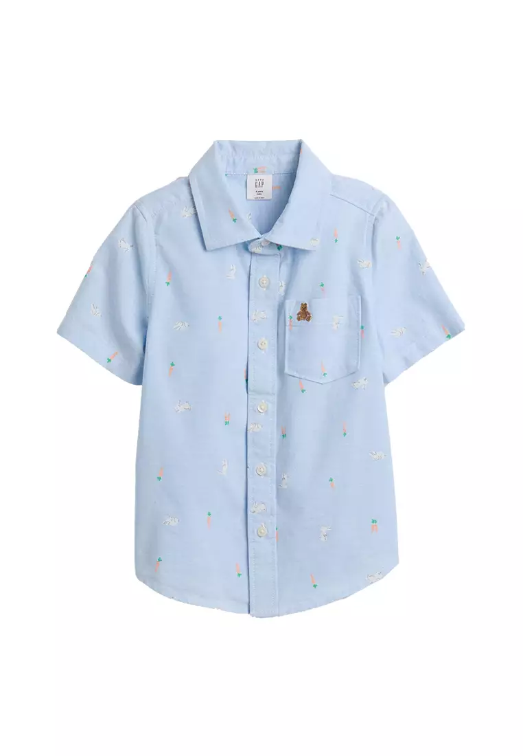 Buy GAP Short Sleeve Oxford Shirt 2026 Online | ZALORA
