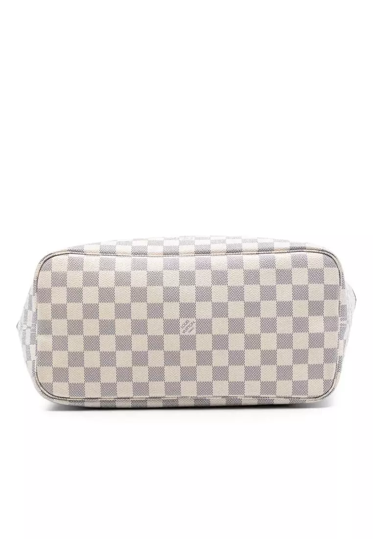 Pre-Loved Louis Vuitton Damier Azur Neverfull Mm