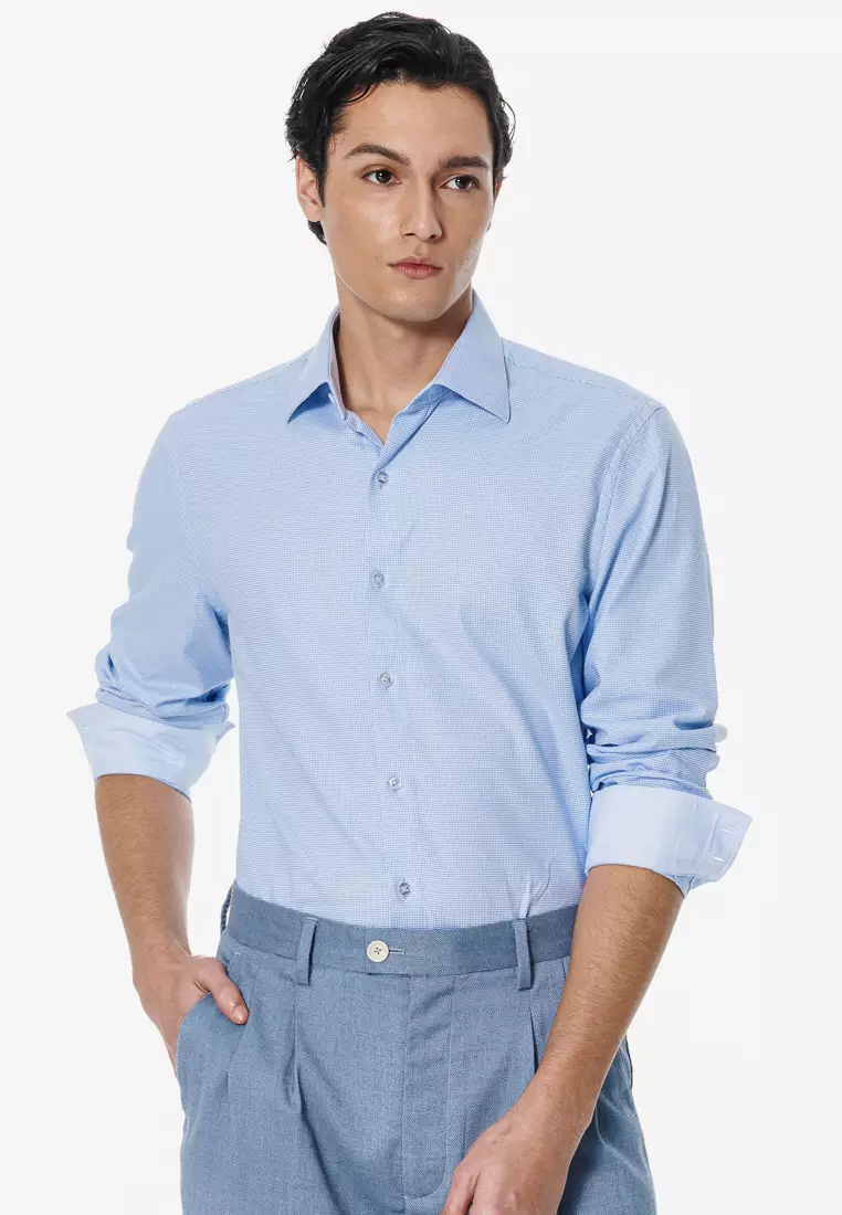 SST&C Polka Dot Slim Fit Shirt