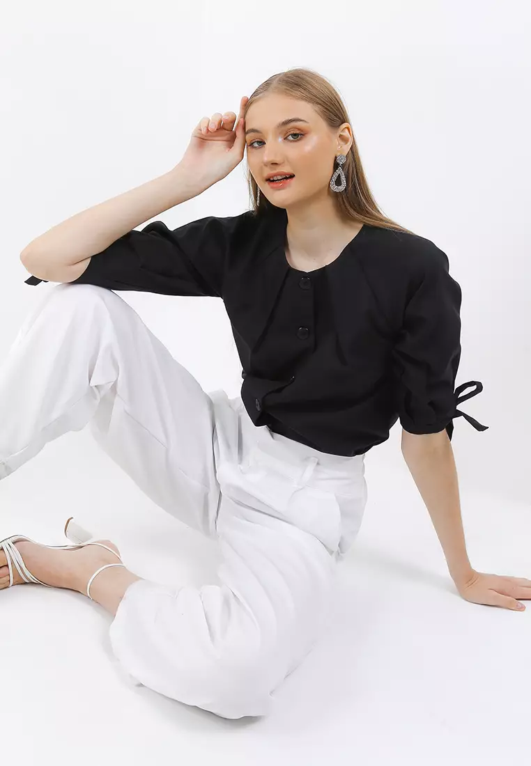 Katrina Blouse In Black