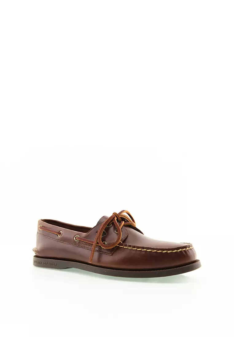 Men's Authentic Original™ 2-Eye Boat Shoes - Dark Red (14185785)