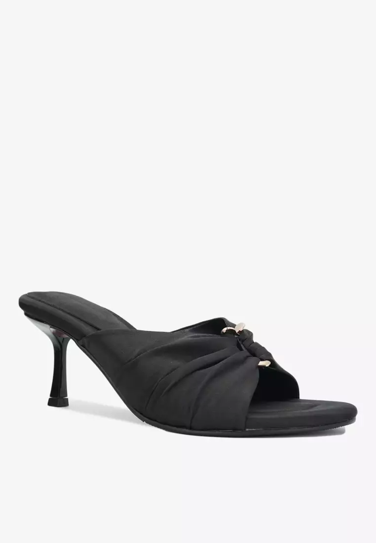 Dr Cardin Women Sera 3-inch Heels | Satin L-RNK-9363