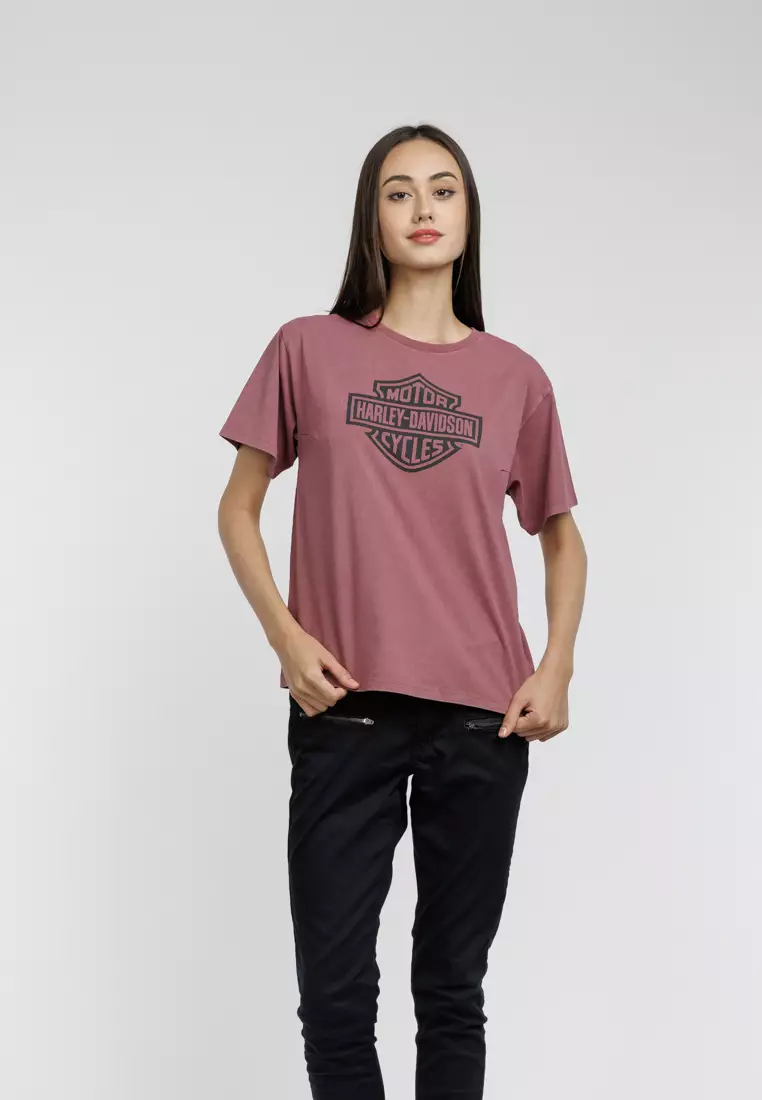 Harley-Davidson Bar & Shield Oversized Boxy Tee
