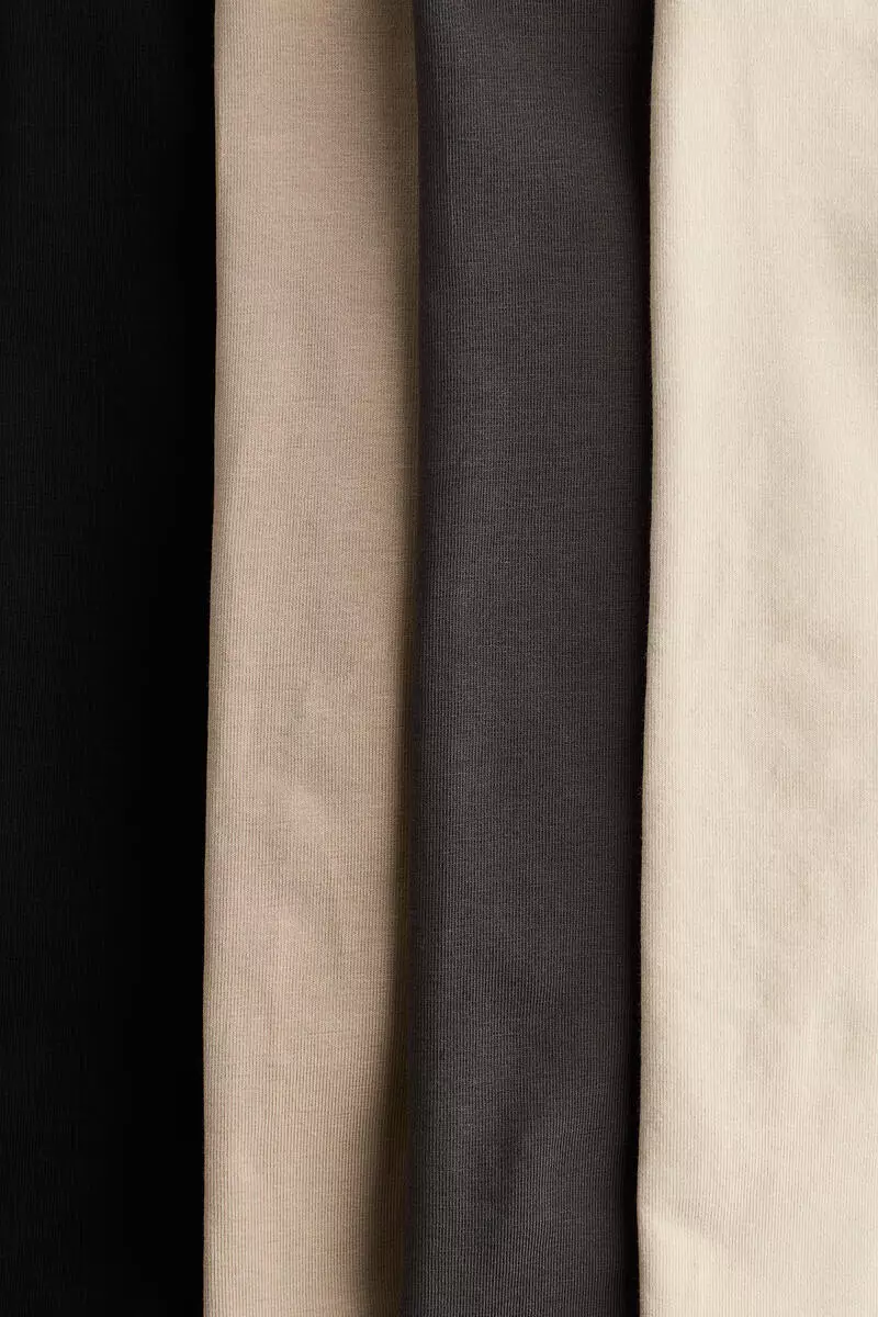 4-pack cotton jersey leggings