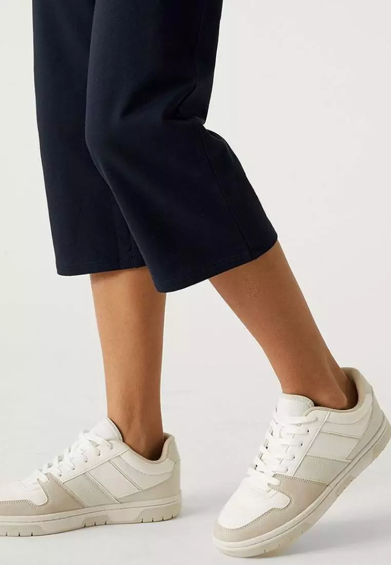 Buy MARKS SPENCER M S Cotton Rich Straight Leg Cropped Joggers