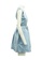 Carven blue carven Light Blue Elegant Dress with Open Back 7A4D5AA051031EGS_4