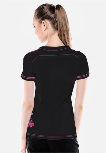 Jual LGS LGS Slim Fit Kaos  Wanita Hitam Ladies 