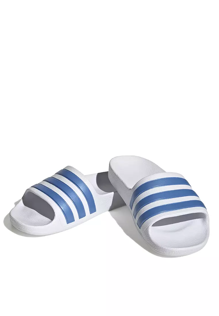 Adilette aqua white online