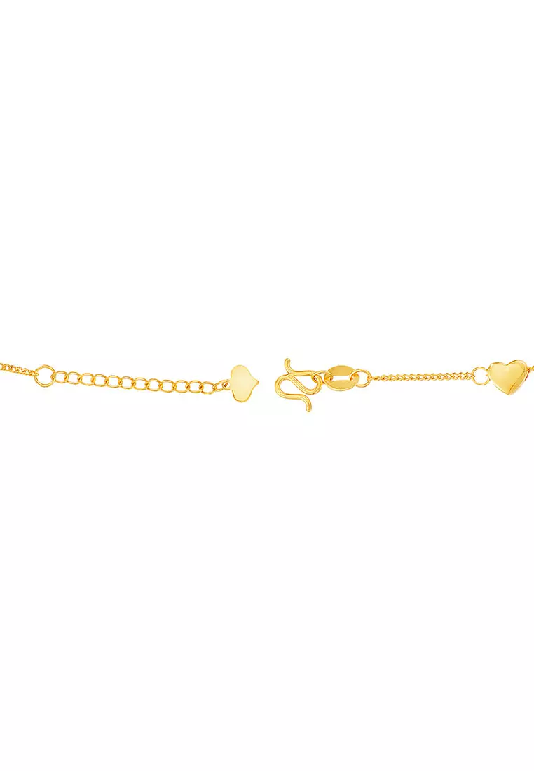 HABIB 999/24K Yellow Gold Bracelet CNXFY(B)040524