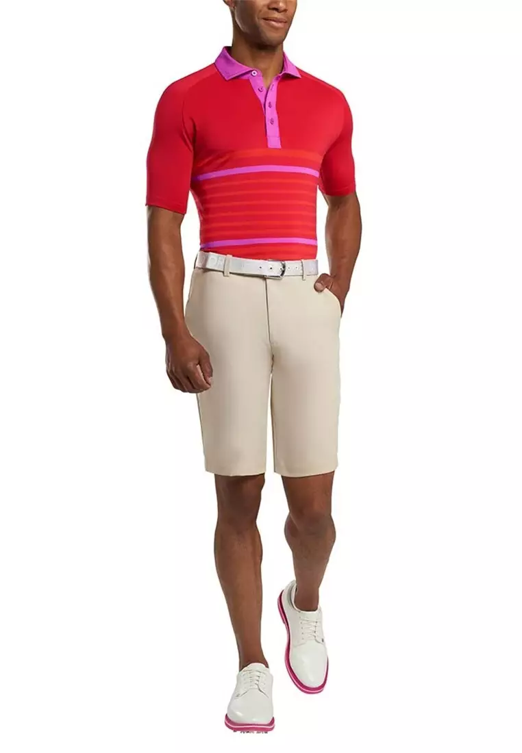 Buy G/FORE G/Fore Men's Contrast Placket Stripe Polo 2026 Online ...