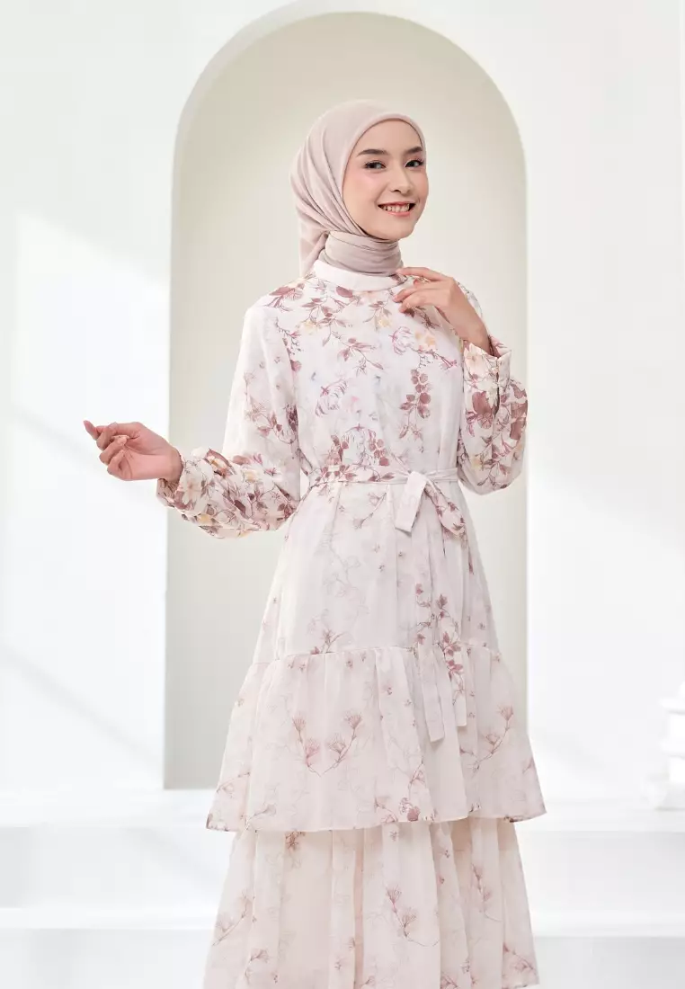 Aletta Dress - Light Brown