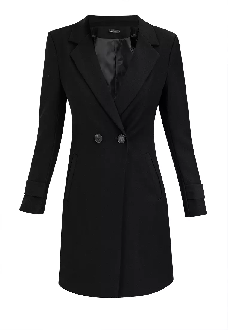 Tailored Blazer Trench Coat