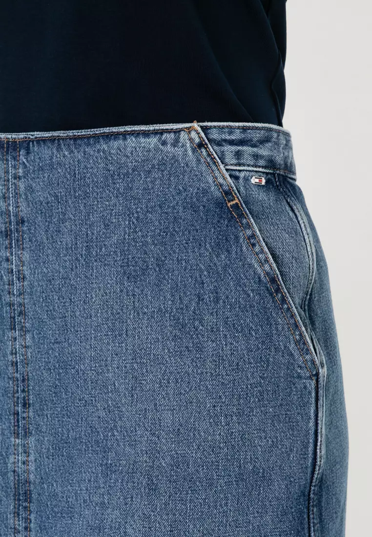 Denim Midi Skirt - Tommy Jeans