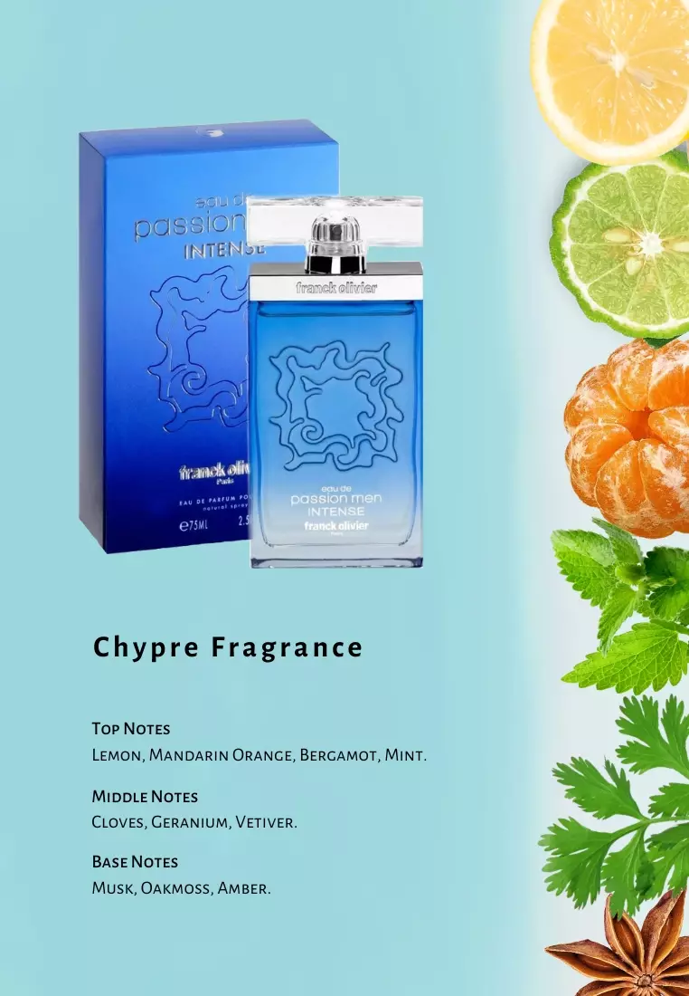 Eau de passion on sale men franck olivier