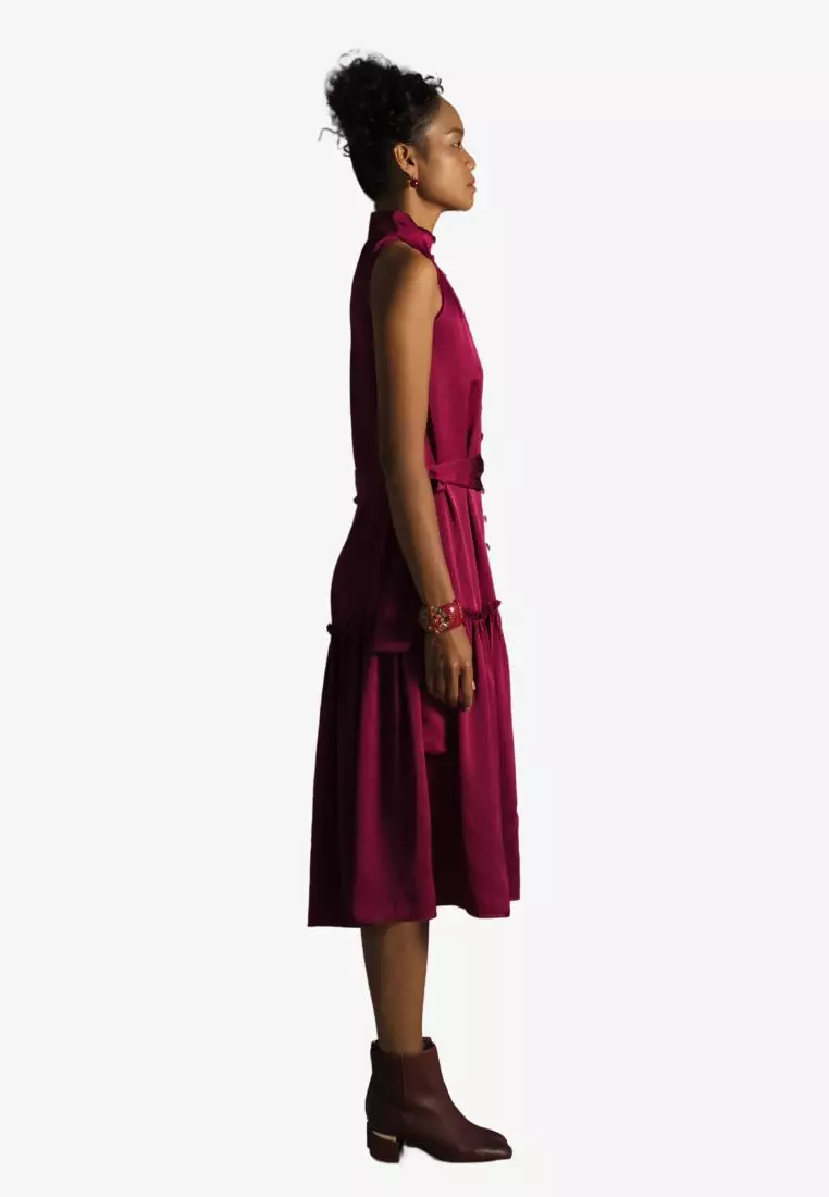 Summer Get Away Silk Dress