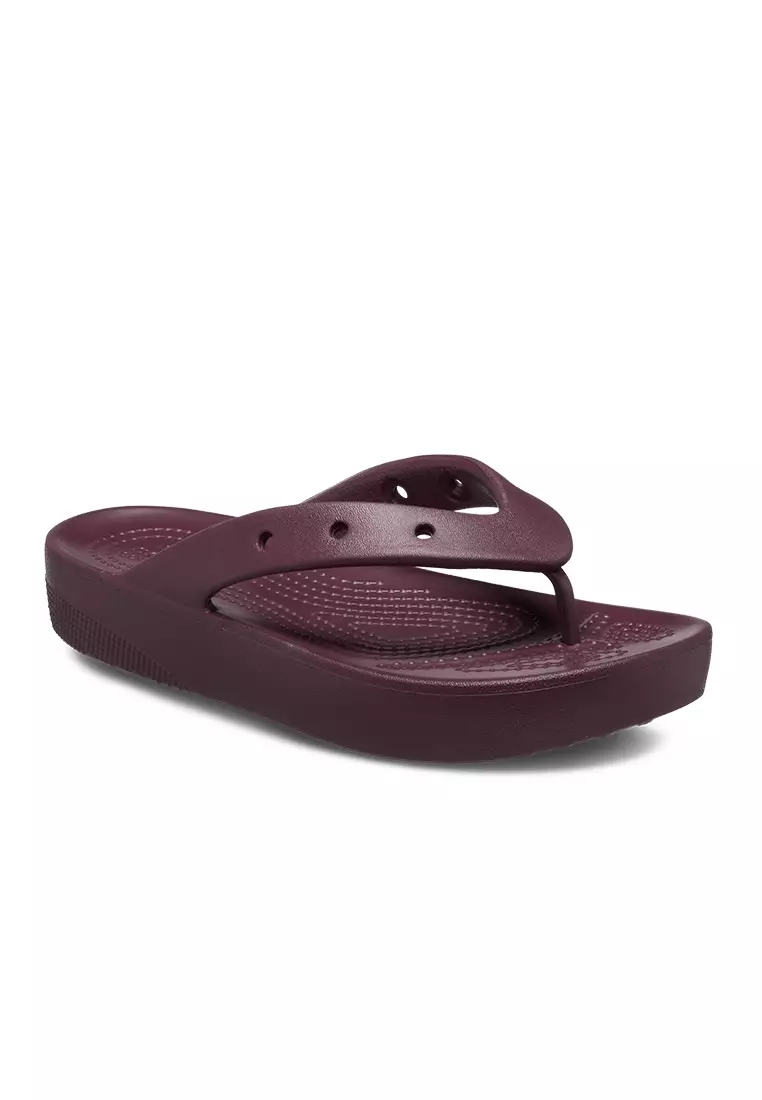 Crocs Crocband Platform Flip Flop/Platform Sandals  Platform flip flops,  Crocband platform, Platform sandals