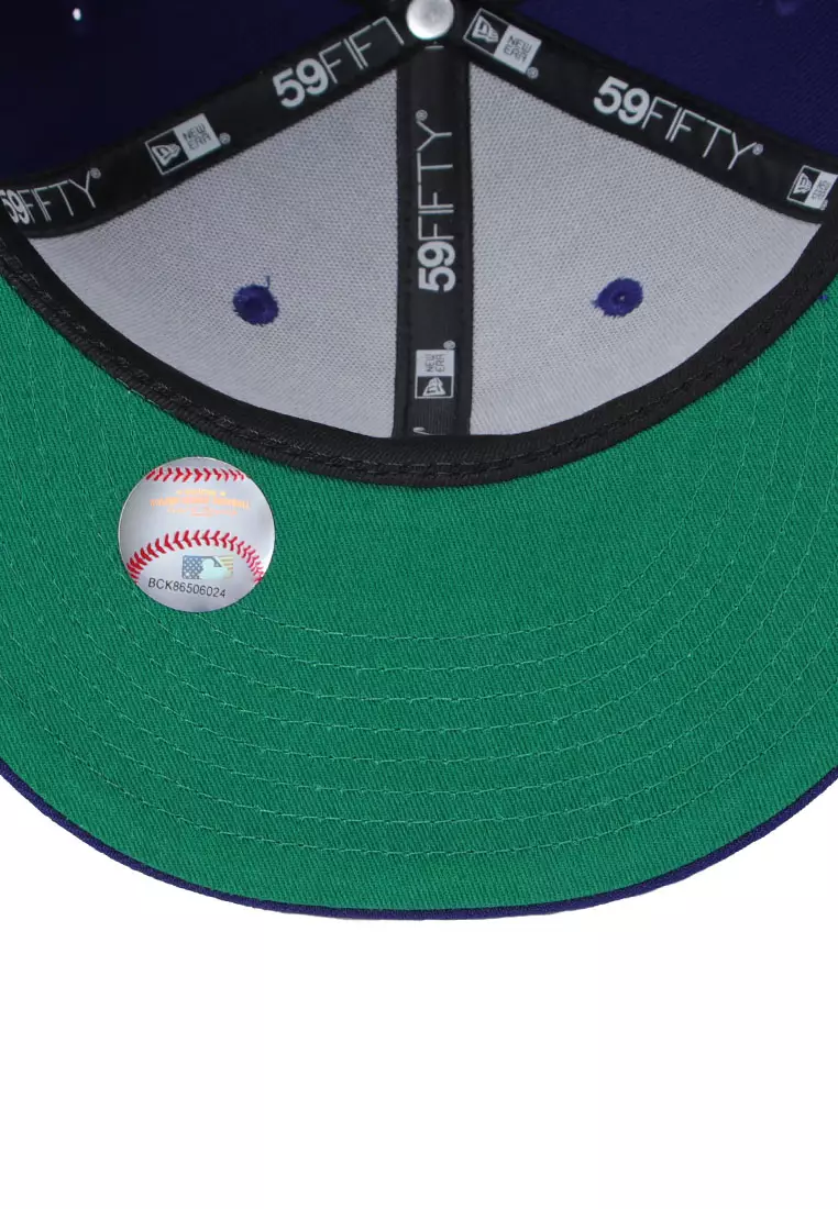 NE Los Angeles Dodgers Old English Royal Blue 59FIFTY Fitted Cap