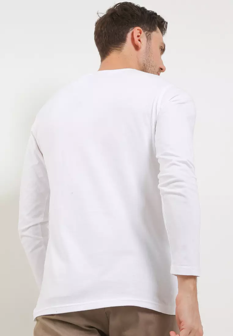 Tshirt Tangan Panjang Polos E171J08