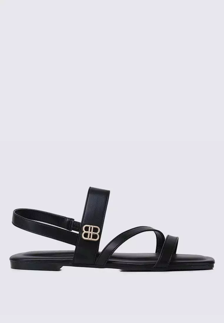 Buy My Ballerine Bellissa Comfy Sandals In Black 2025 Online ZALORA