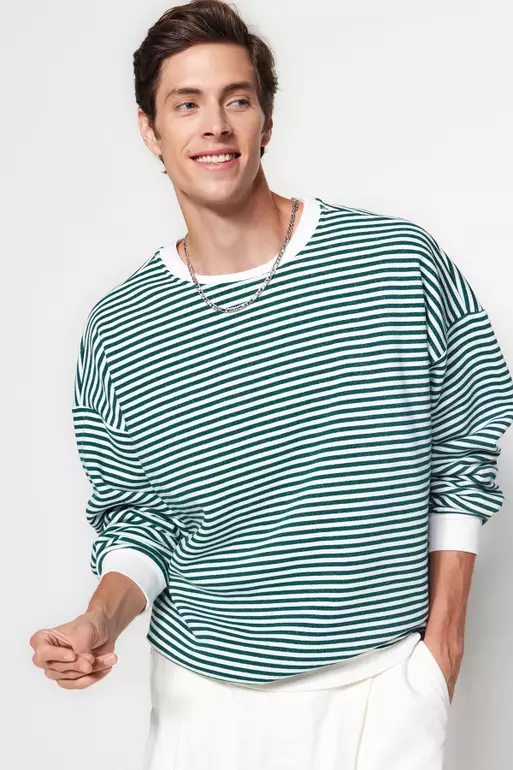 Striped Sweatshirt