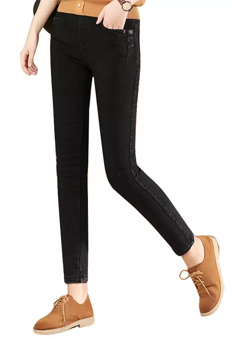 Girls black skinny deals pants